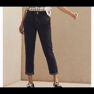 Black mom jeans